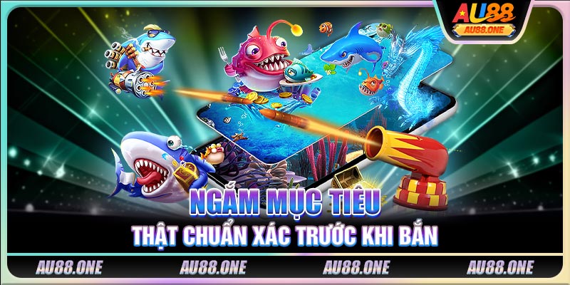 Ngắm mục tiêu thật chuẩn xác trước khi bắn