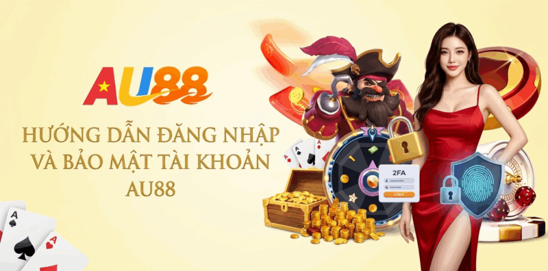 Hướng Dẫn Đăng Nhập Và Bảo Mật Tài Khoản AU88